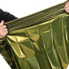 Couverture de survie d’urgence anti-soleil