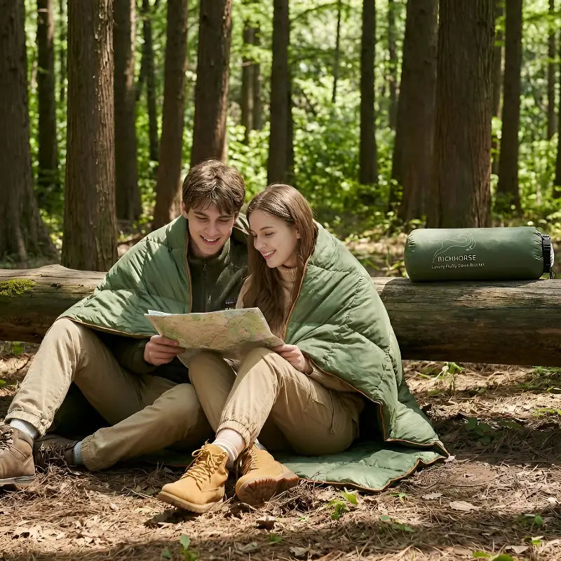 Couverture de randonnée chaude imperméable
