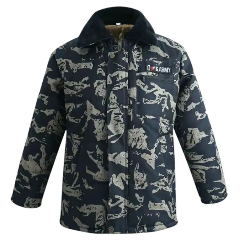 Doudoune camouflage militaire homme