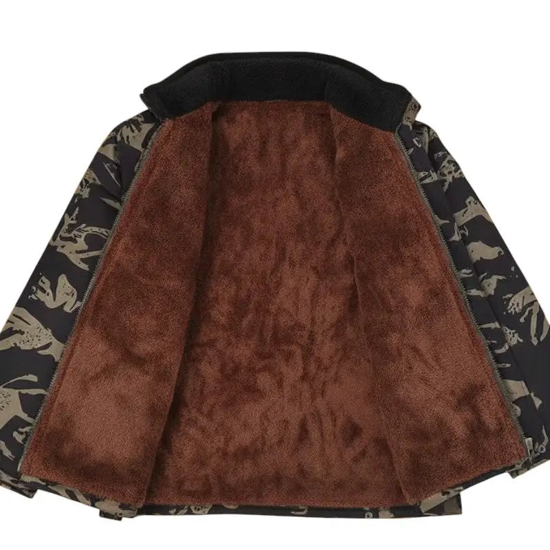 Doudoune camouflage militaire homme