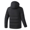 Doudoune capuche chauffante