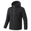 Doudoune capuche chauffante