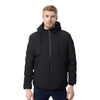 Doudoune capuche chauffante