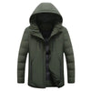 Doudoune capuche chauffante