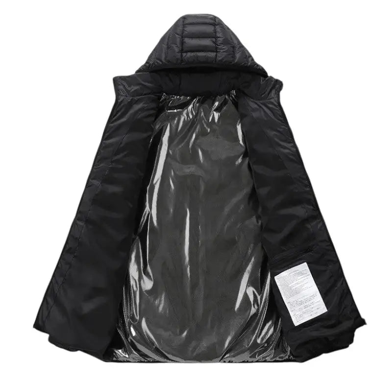 Doudoune chauffante avec batterie