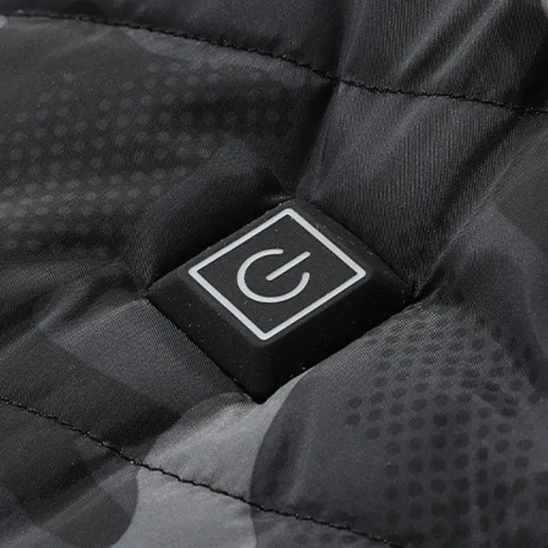 Doudoune chauffante camouflage