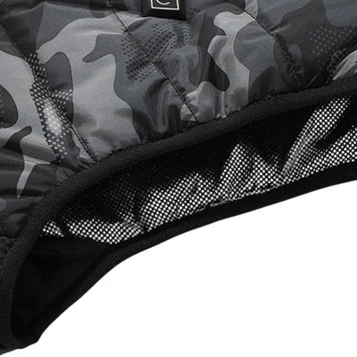 Doudoune chauffante camouflage