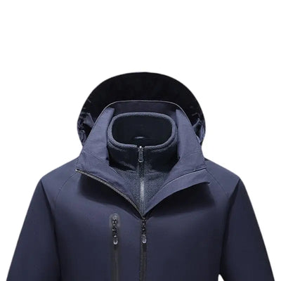 Doudoune chauffante doublé polaire femme