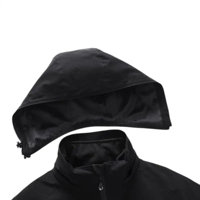 Doudoune chauffante doublé polaire femme