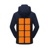 Doudoune chauffante doublé polaire femme