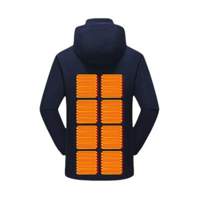 Doudoune chauffante doublé polaire femme