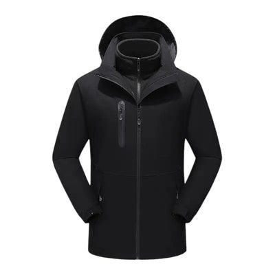 Doudoune chauffante doublé polaire femme
