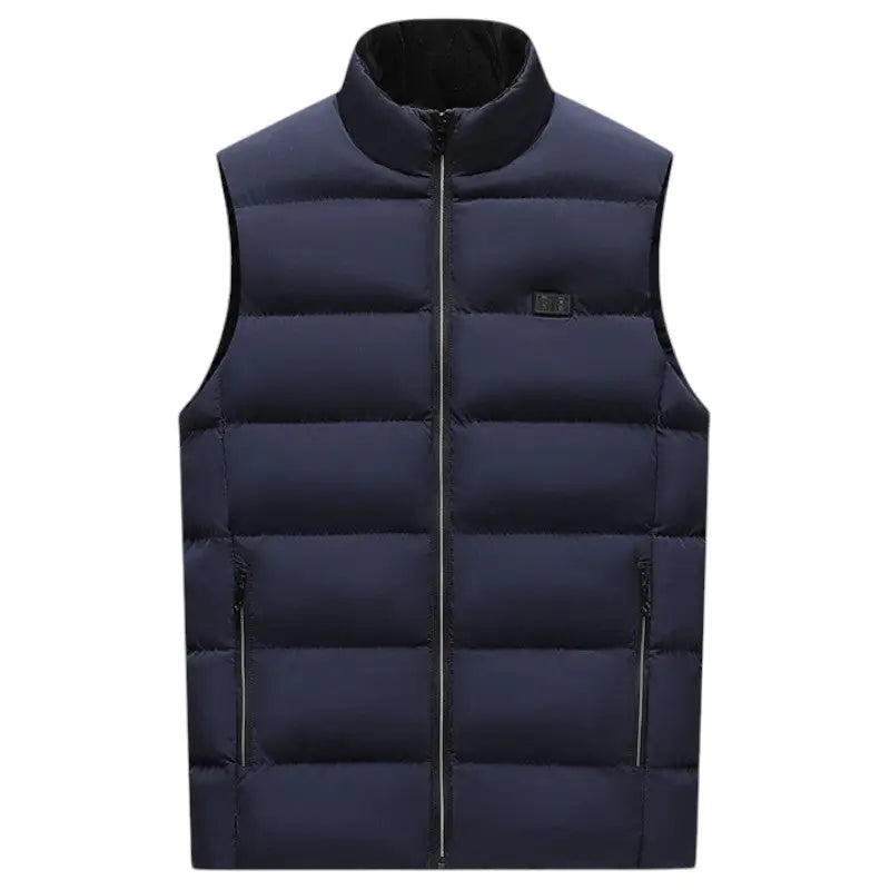 Doudoune chauffante équitation