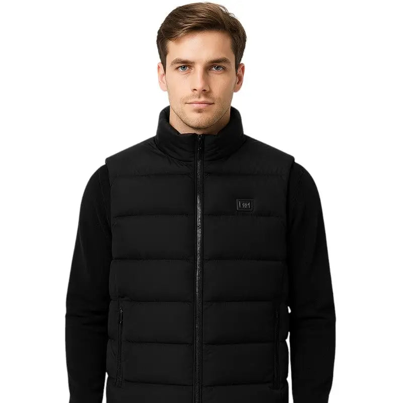 Doudoune chauffante équitation