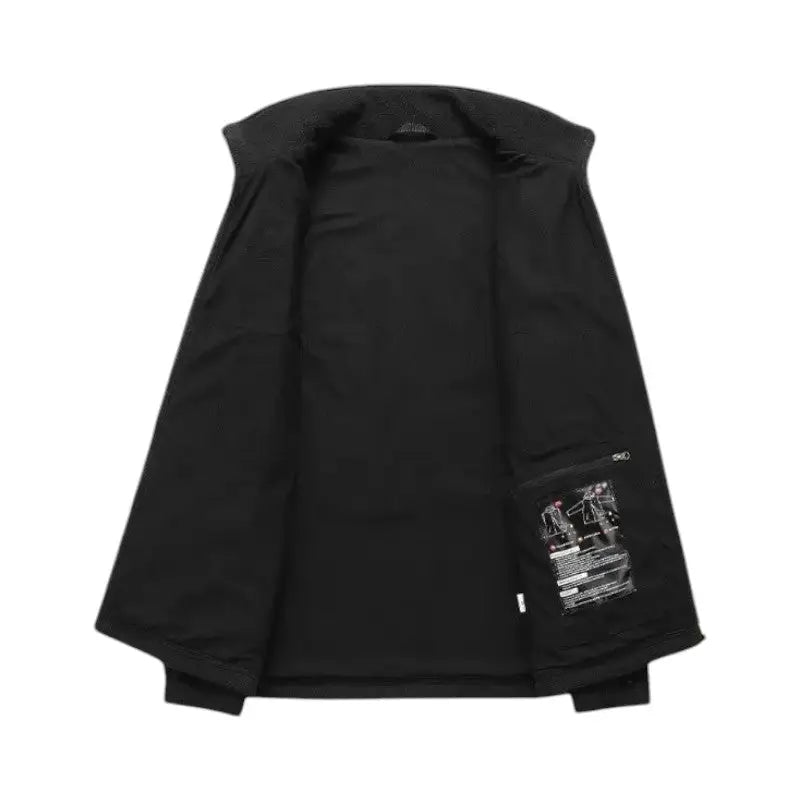 Doudoune chauffante homme bouton power