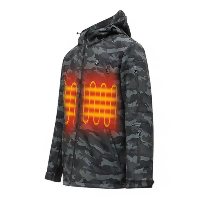 Doudoune chauffante homme chasse