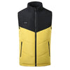 Doudoune chauffante jaune