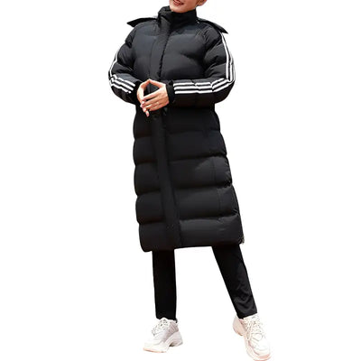 Doudoune chauffante longue