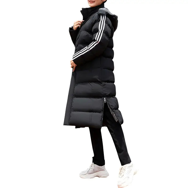 Doudoune chauffante longue