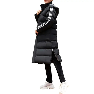 Doudoune chauffante longue