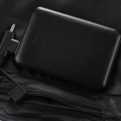 Doudoune chauffante noir femme