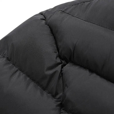 Doudoune chauffante noir femme