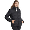 Doudoune chauffante noir femme