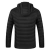Doudoune chauffante noir femme