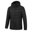 Doudoune chauffante noir femme