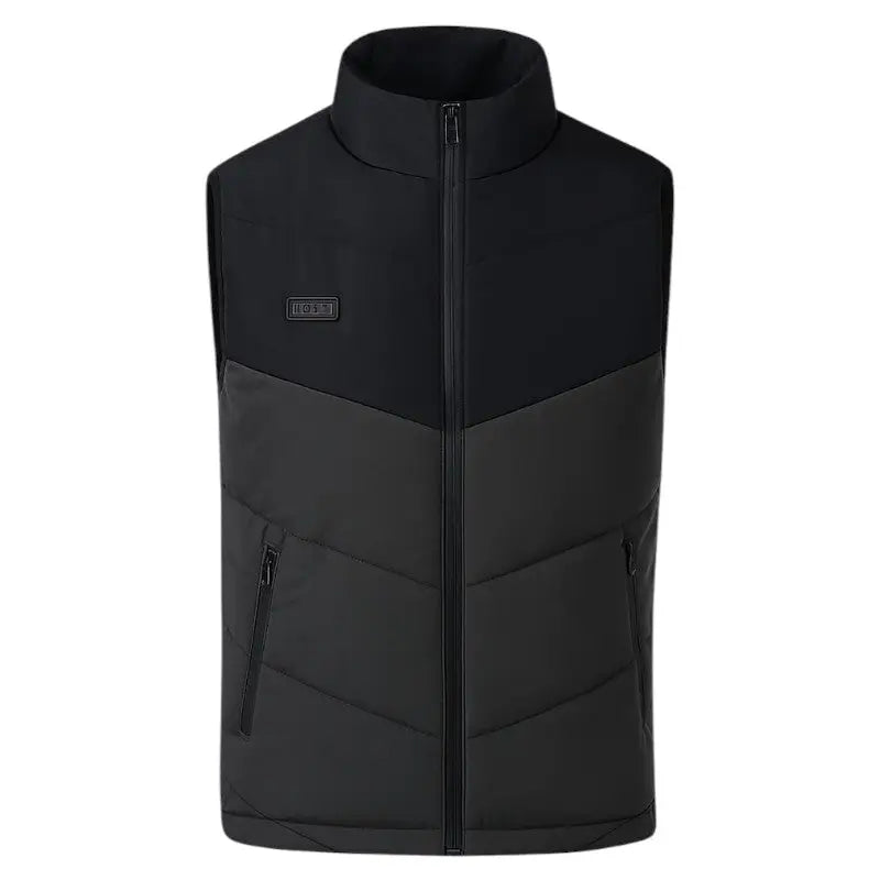 Doudoune chauffante rouge