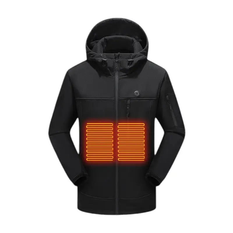Doudoune chauffante usb homme