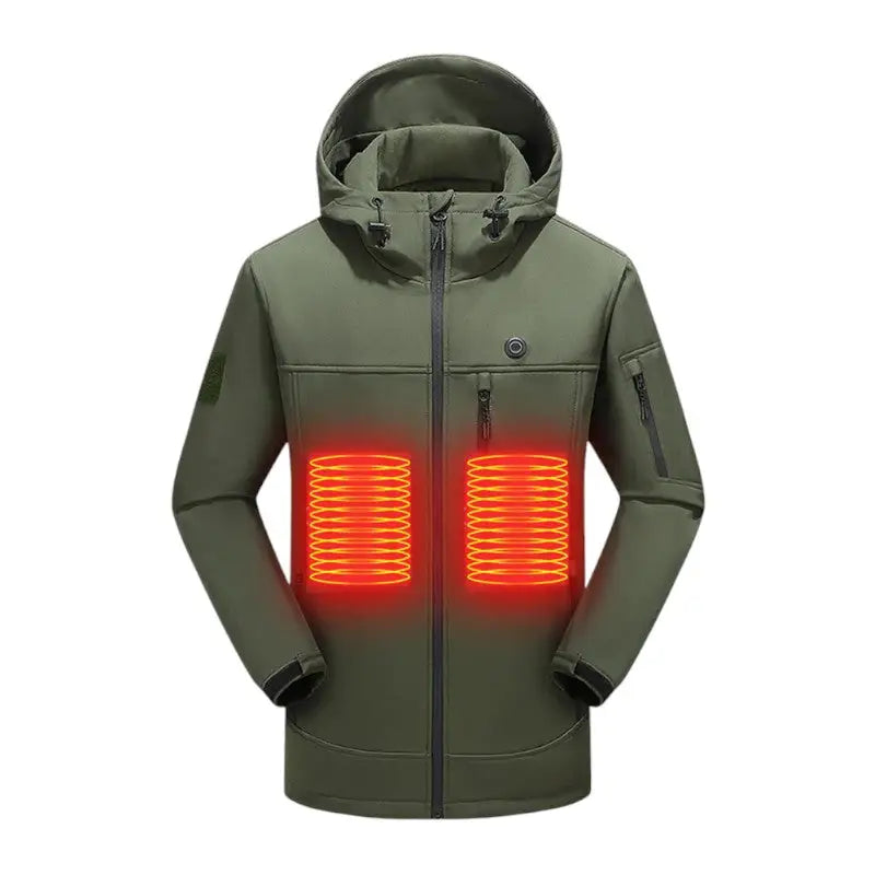 Doudoune chauffante usb homme