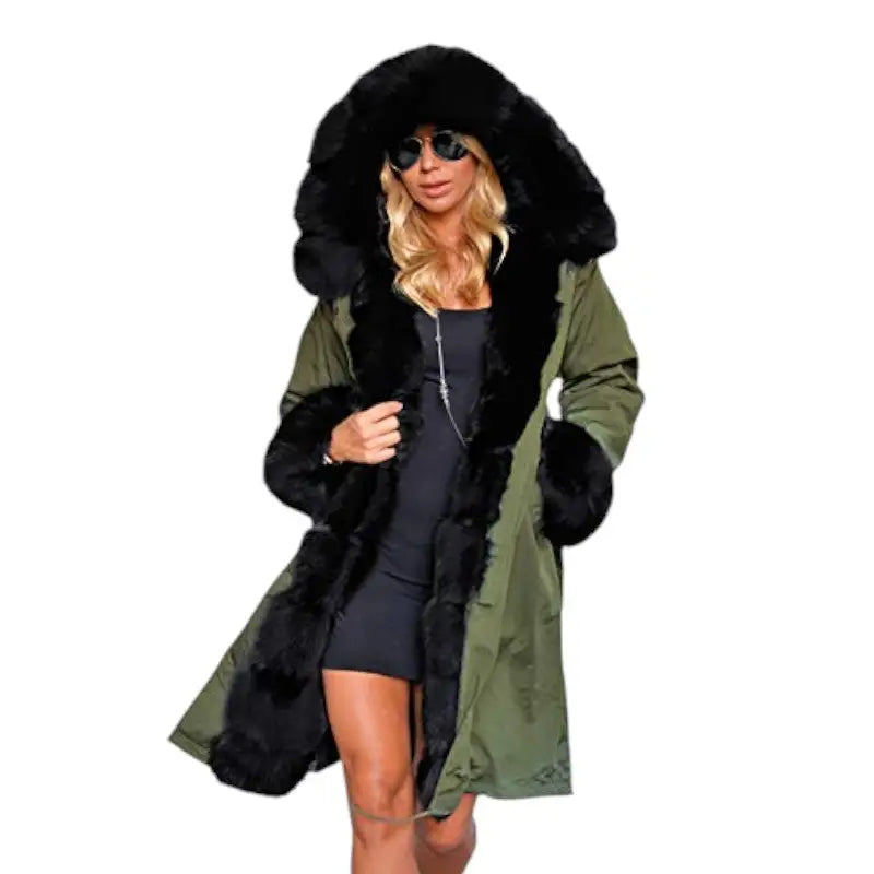 Doudoune femme militaire