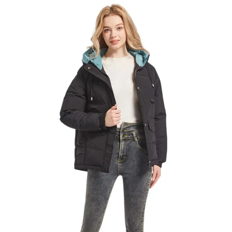 Doudoune femme style militaire