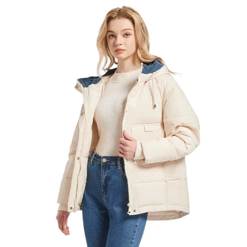 Doudoune femme style militaire