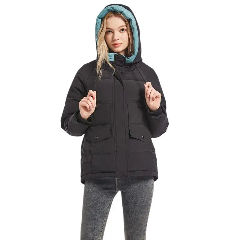 Doudoune femme style militaire