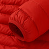 Doudoune homme chauffante rouge