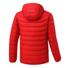 Doudoune homme chauffante rouge