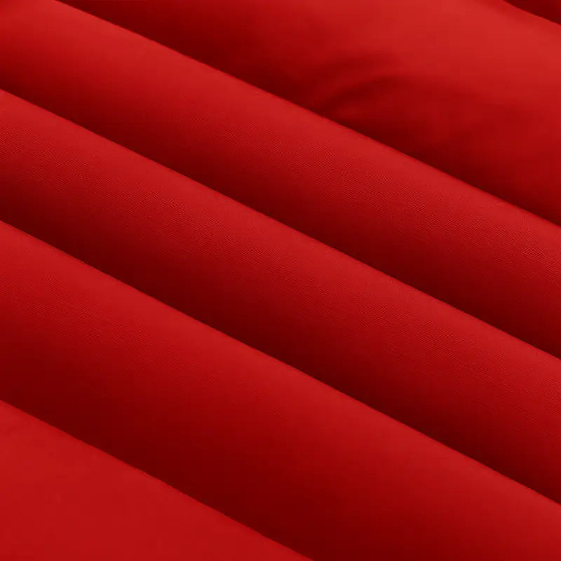 Doudoune homme chauffante rouge