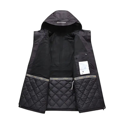 Doudoune longue chauffante femme