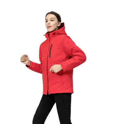Doudoune longue chauffante femme