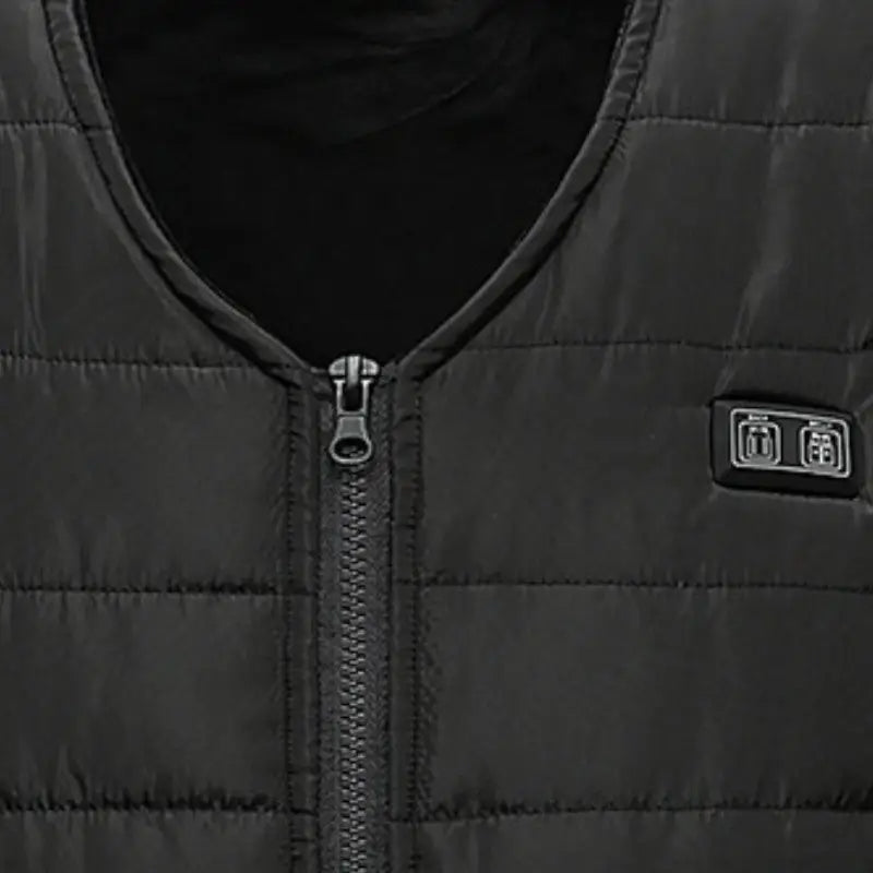 Doudoune sans manche chauffante homme