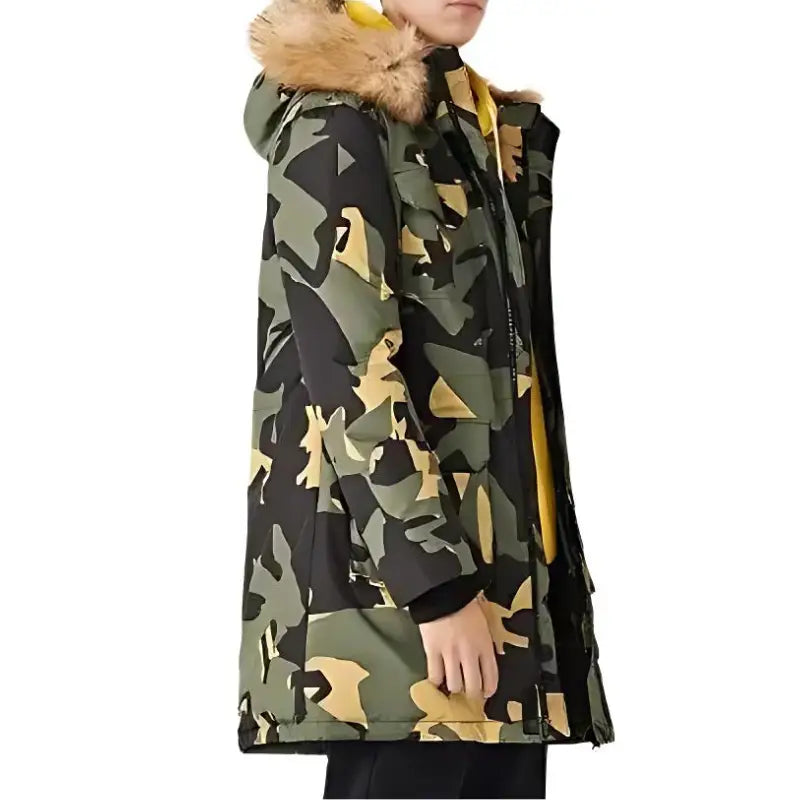 Doudoune militaire ado