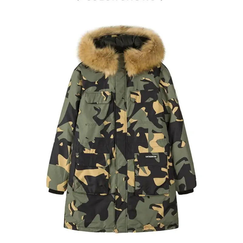 Doudoune militaire ado