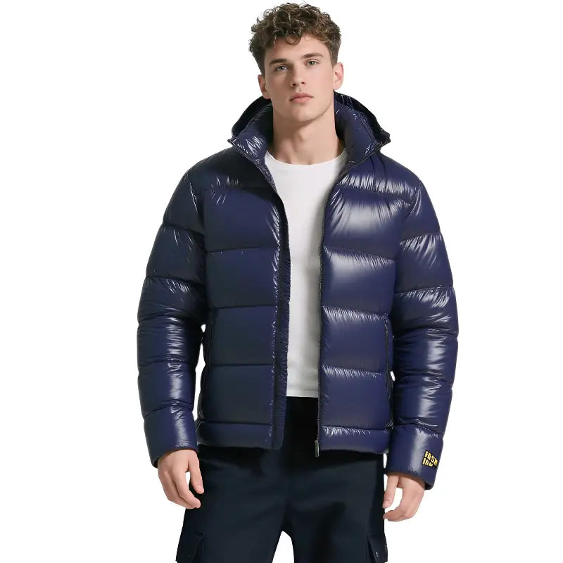 Doudoune militaire bleu