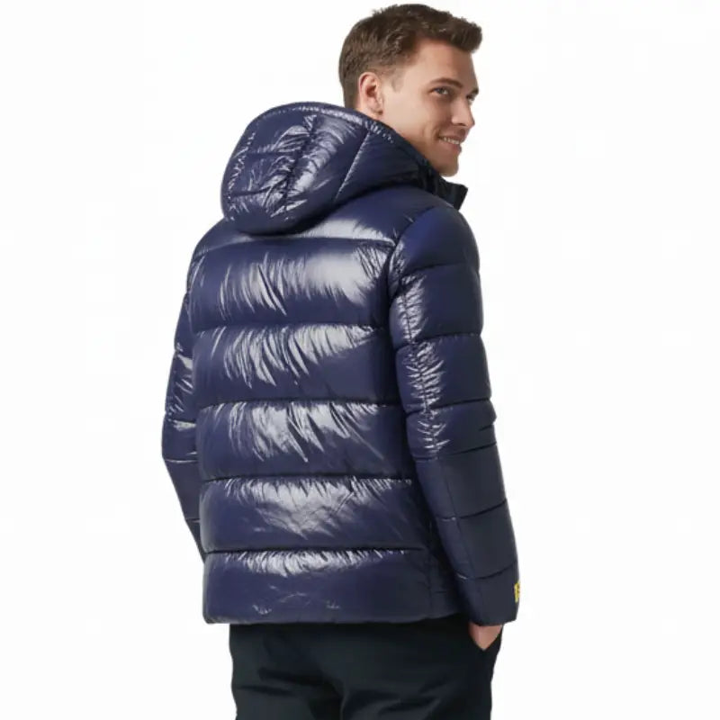 Doudoune militaire bleu