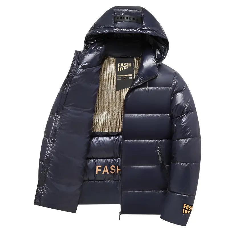 Doudoune militaire bleu