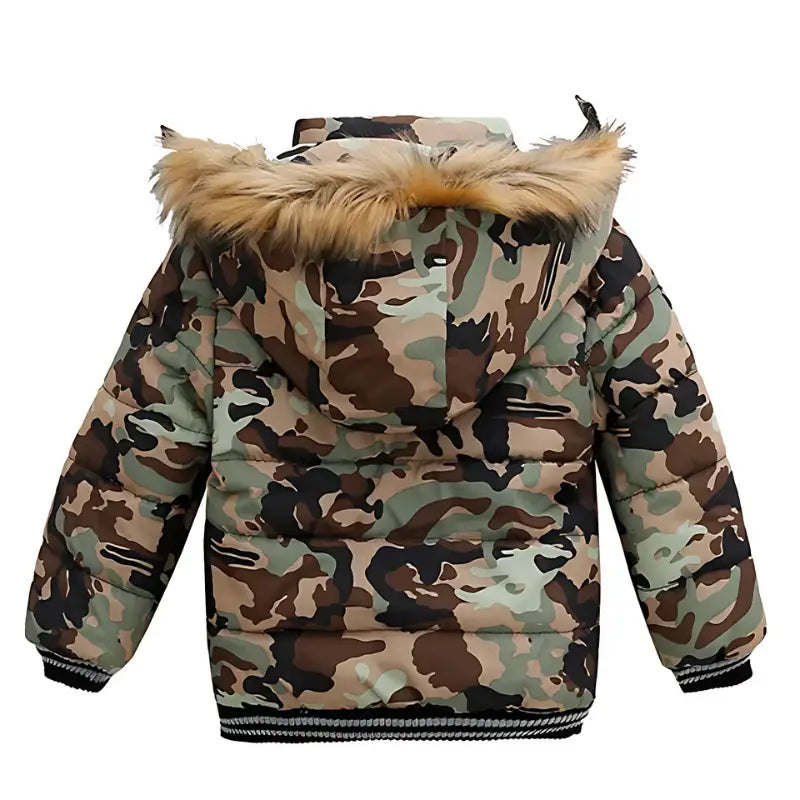 Doudoune militaire enfant