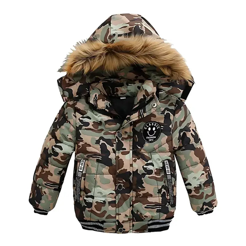Doudoune militaire enfant