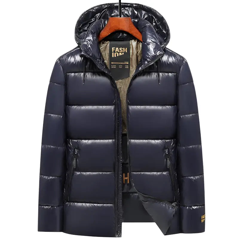 Doudoune militaire grise